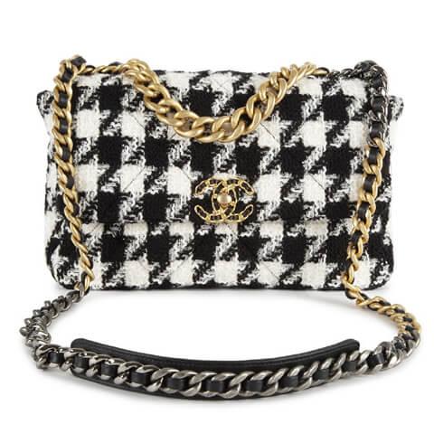 20AW☆シャネルコピー CHANEL☆上品ツイード MIX金具 もこもこミディアムフラップバッグ 20011327